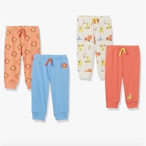 Colorful Animal Print Baby Pants Set